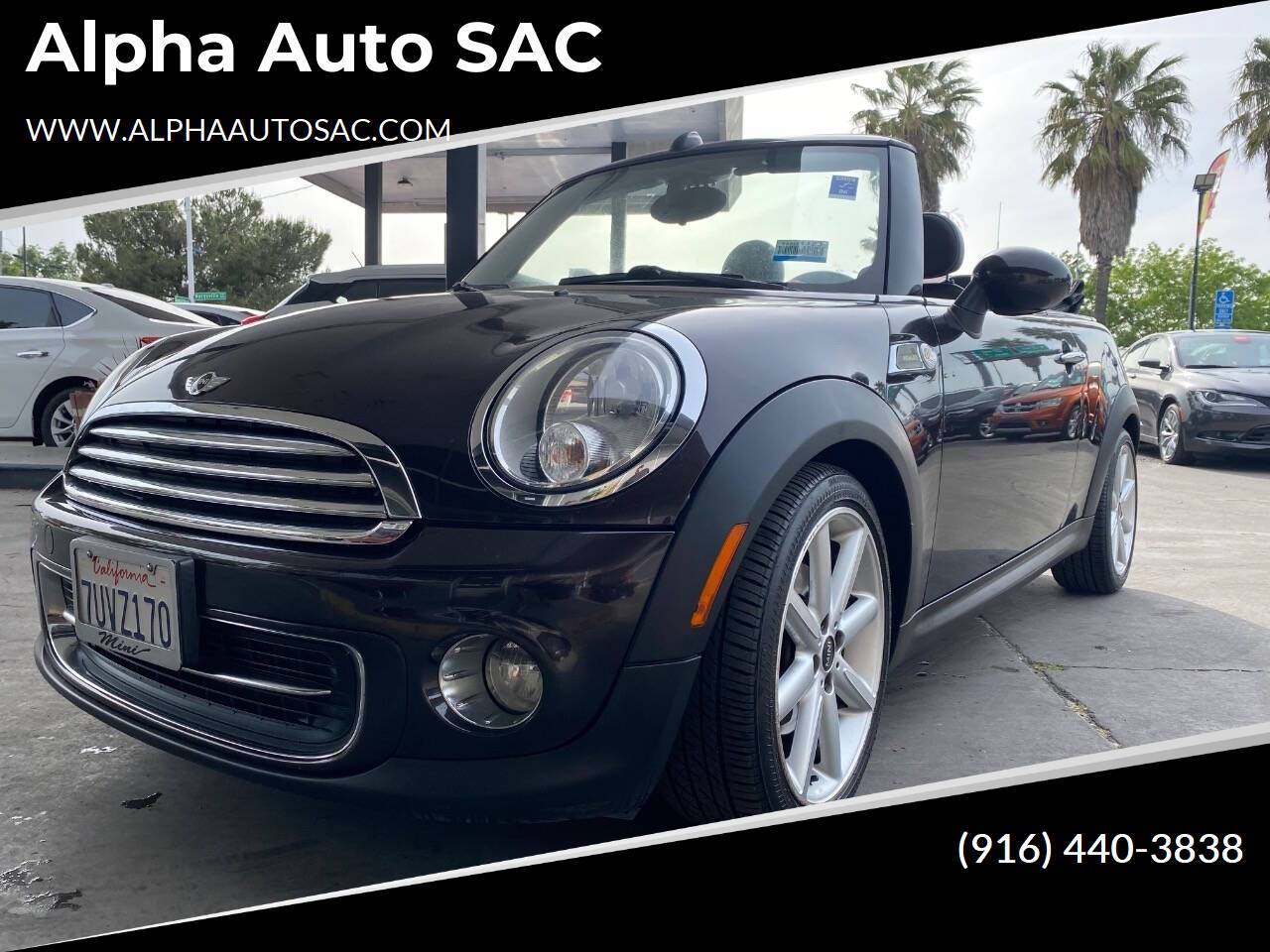 2012 MINI Convertible Cooper — Convertible — 77,259 mi — Sacramennto, CA