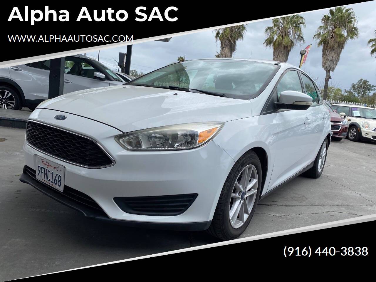 2016 Ford Focus SE — Hatchback — 114,605 mi — Sacramennto, CA