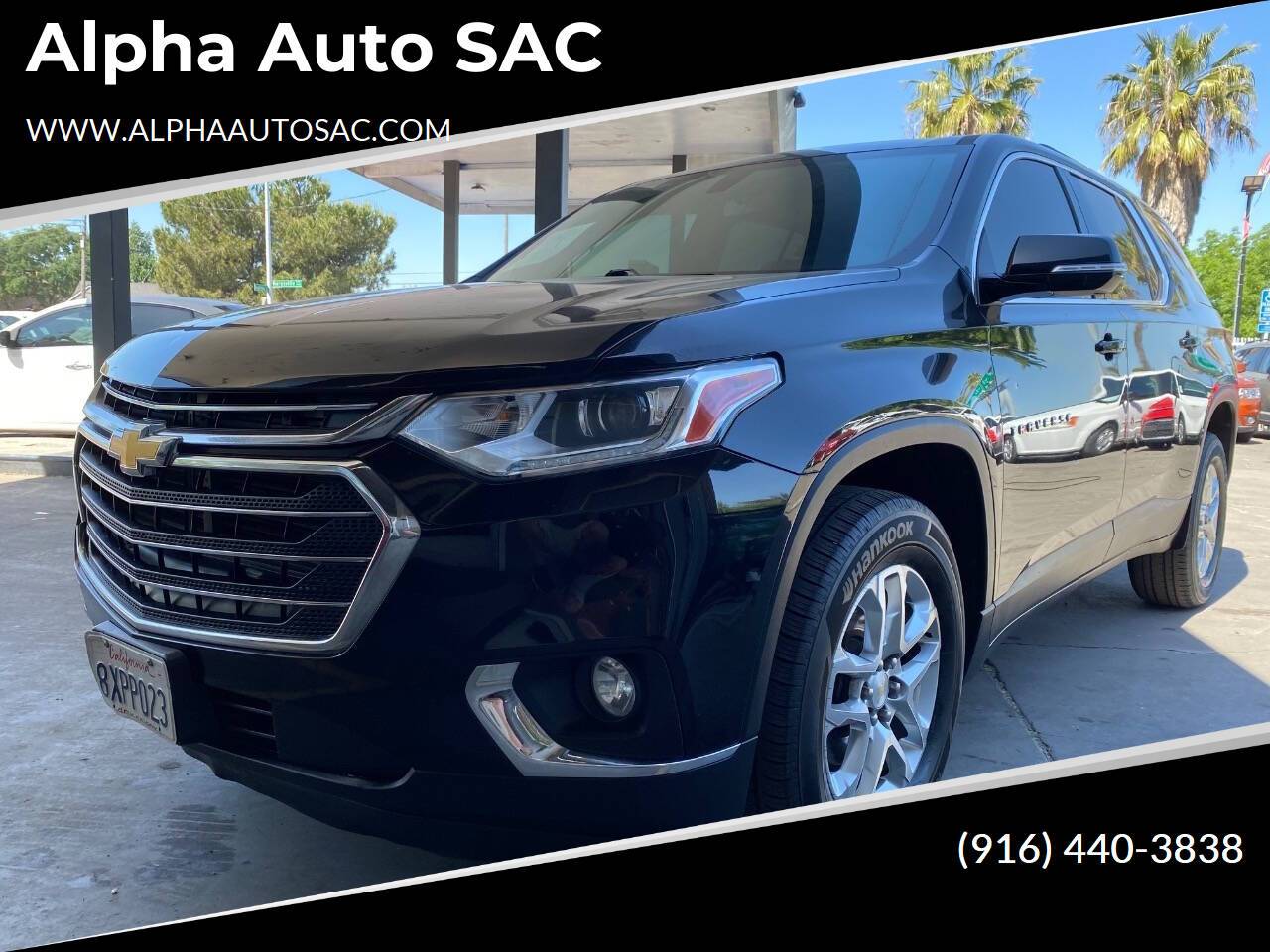 2018 Chevrolet Traverse LT Cloth — SUV — 82,943 mi — Sacramennto, CA