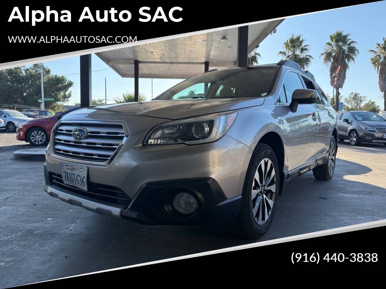 2015 Subaru Outback 2.5i Limited — SUV — 125,107 mi — Sacramennto, CA