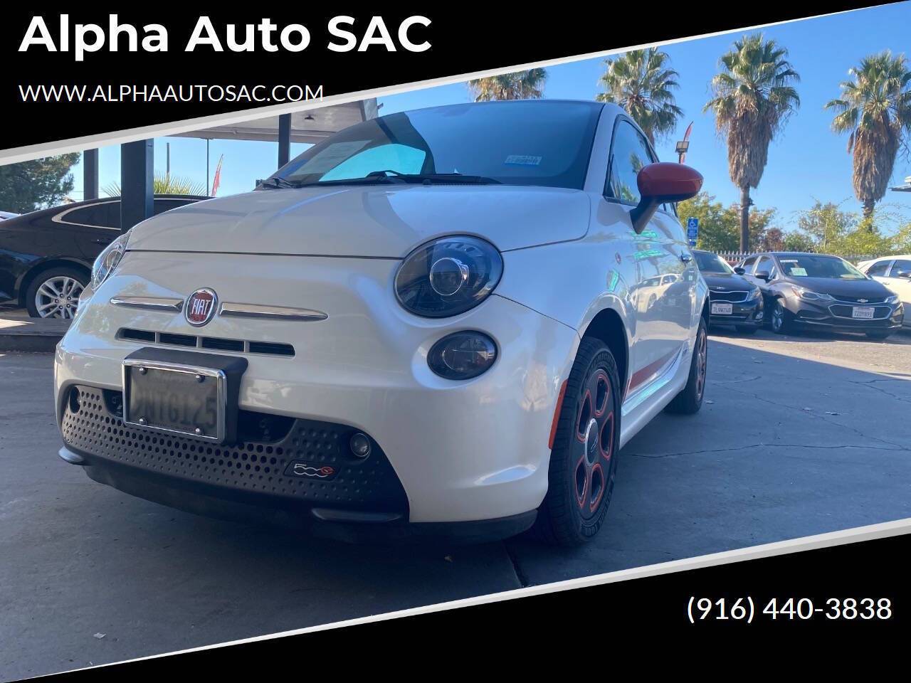 2018 FIAT 500e Base — Hatchback — 47,477 mi — Sacramennto, CA