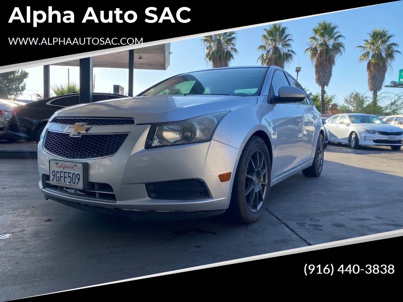 2013 Chevrolet Cruze LS — Sedan — 100,555 mi — Sacramennto, CA