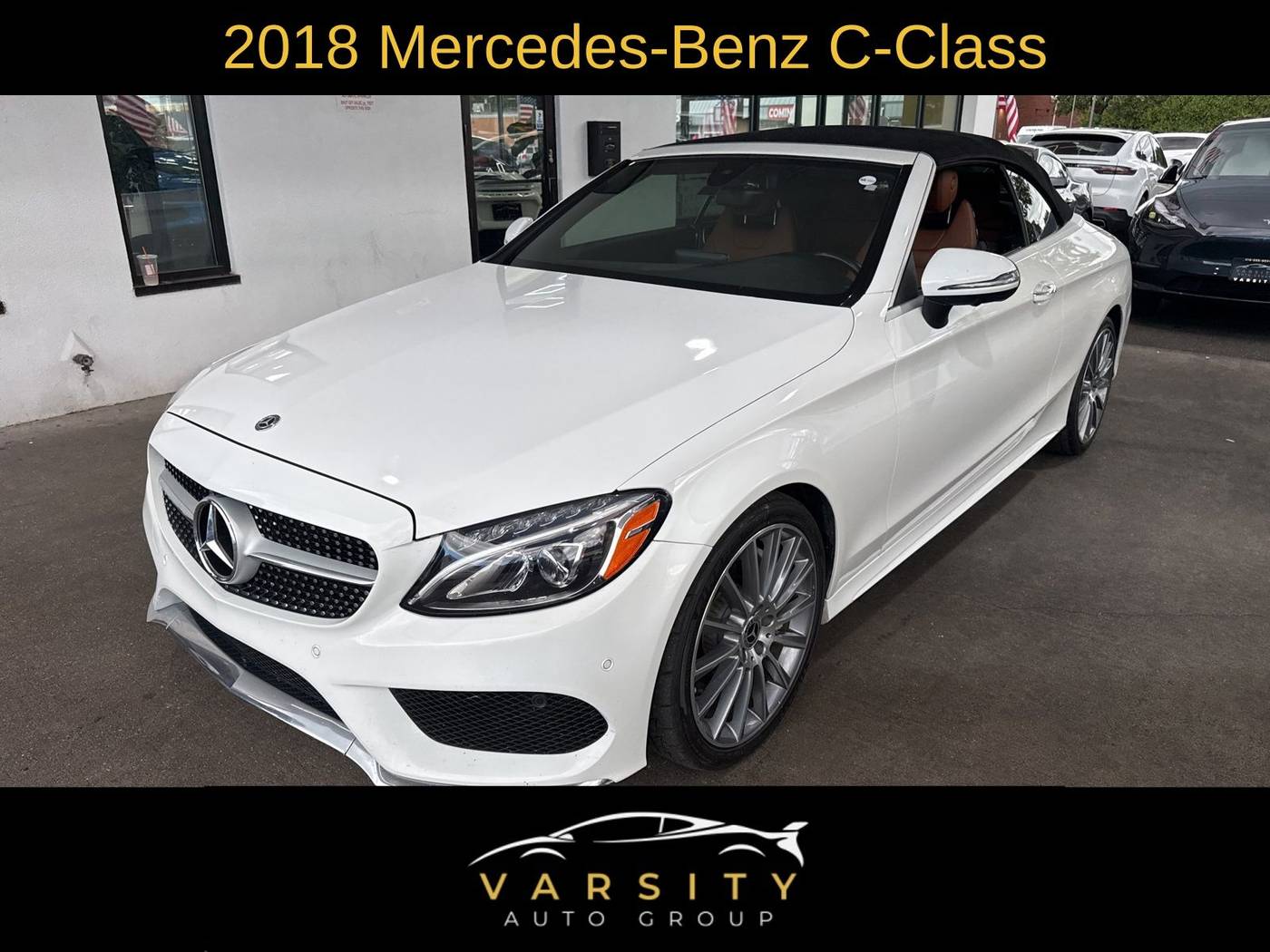 2018 Mercedes-Benz C-Class C 300 — Convertible — 49,350 mi — Westbury, NY