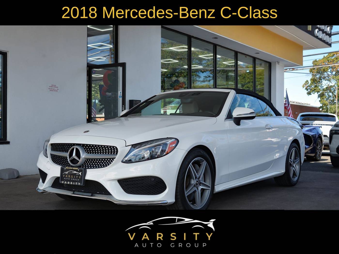 2018 Mercedes-Benz C-Class C 300 — Convertible — 39,486 mi — Westbury, NY