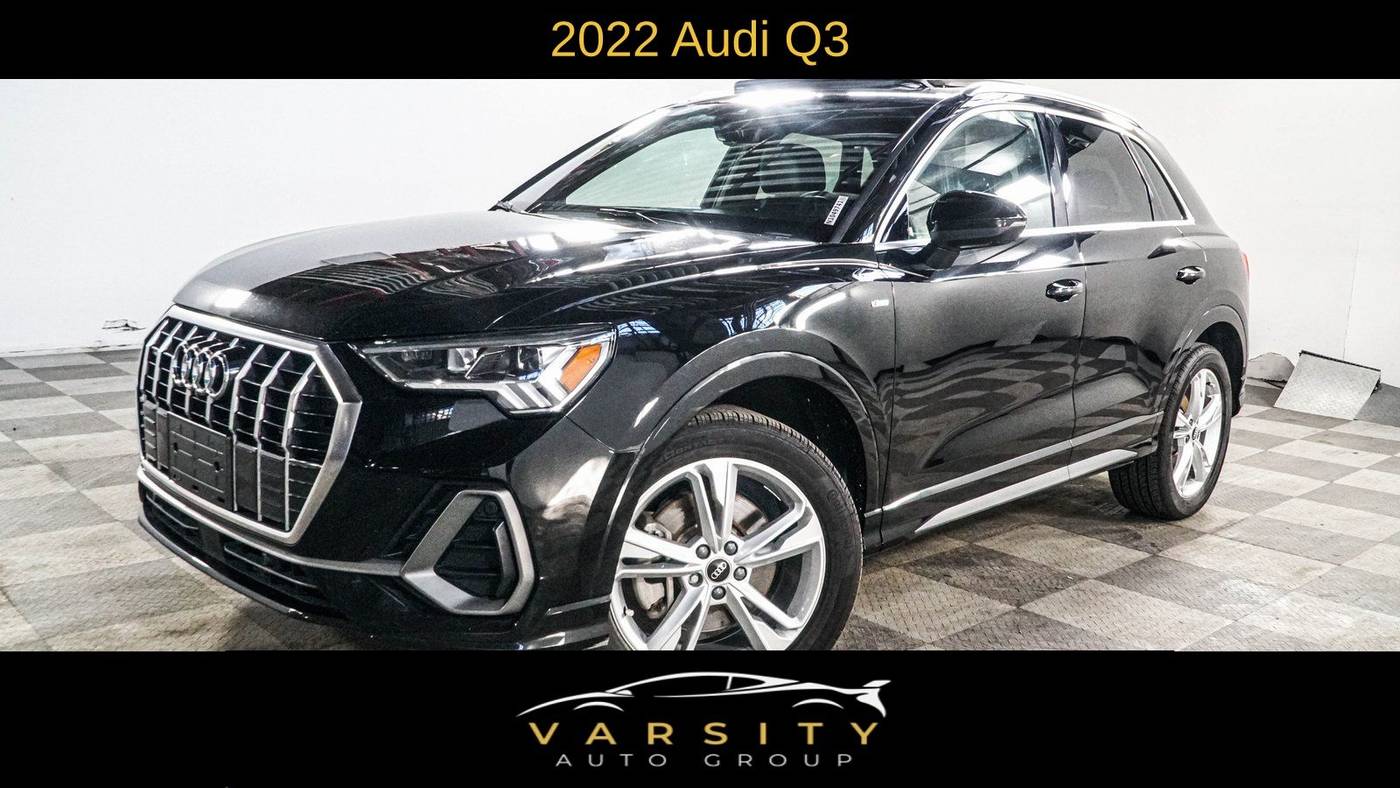 2022 Audi Q3 quattro S line Prem Plus 45 TFSI