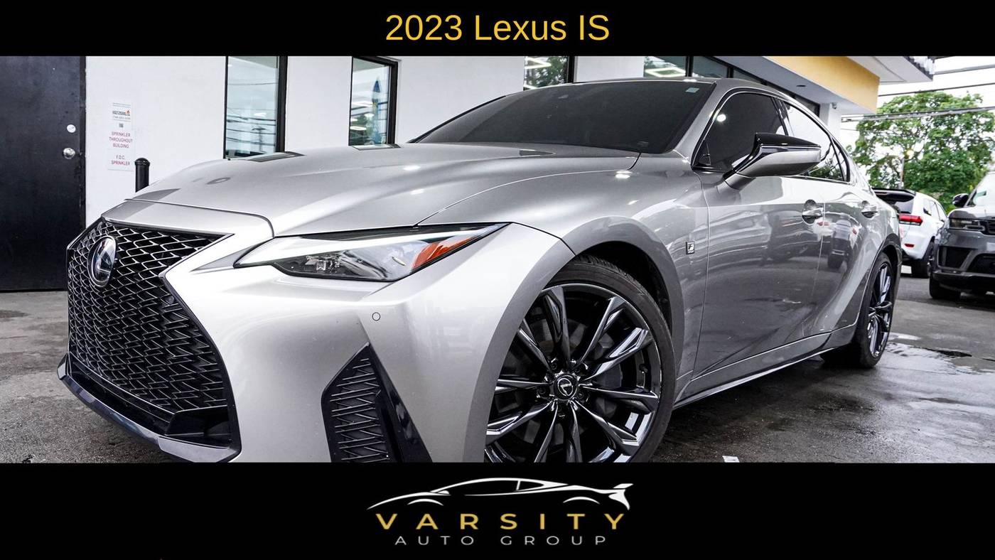 2023 Lexus IS IS 350 F SPORT — Sedan — 2,979 mi — Westbury, NY
