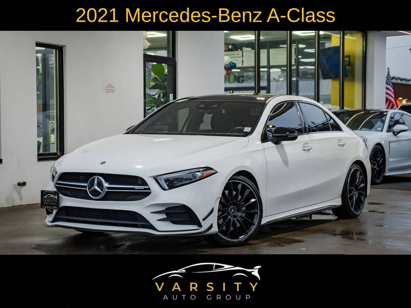 2021 Mercedes-Benz A-Class AMG A 35 — Sedan — 34,454 mi — Westbury, NY