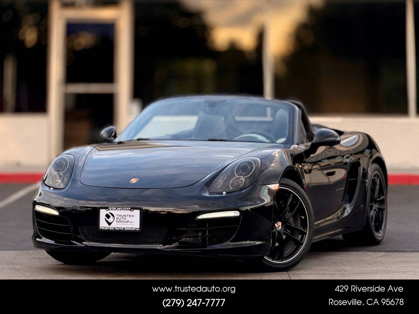 2013 Porsche Boxster Standard — Convertible — 58,658 mi — West Sacramento, CA