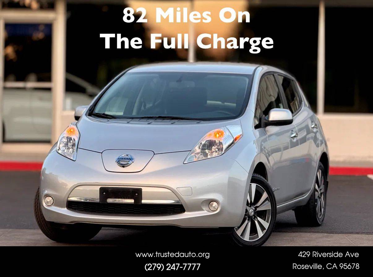 2015 Nissan LEAF SV — Hatchback — 60,838 mi — West Sacramento, CA