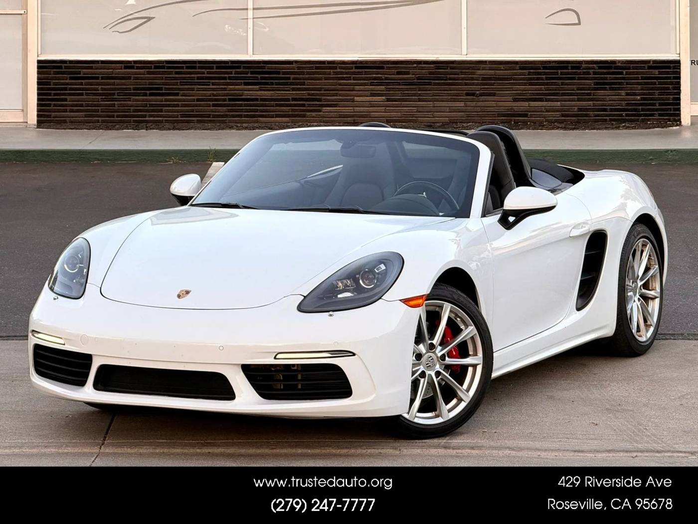 2017 Porsche 718 Boxster