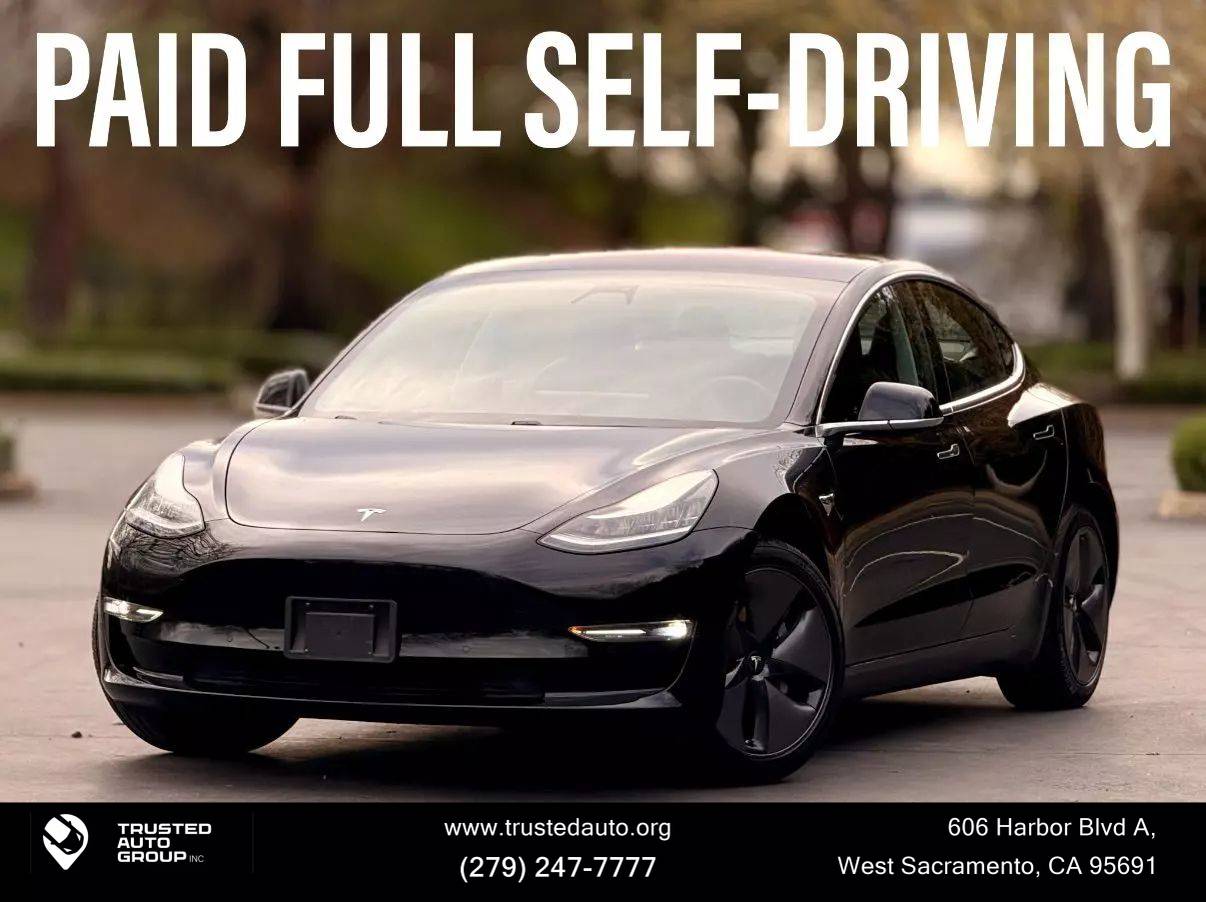 2018 Tesla Model 3 Long Range — Sedan — 47,445 mi — West Sacramento, CA