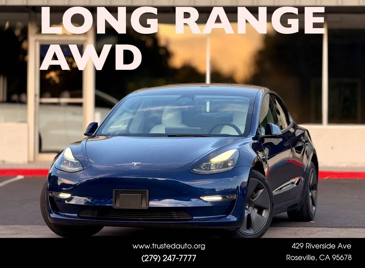 2022 Tesla Model 3 Long Range — Sedan — 30,013 mi — West Sacramento, CA