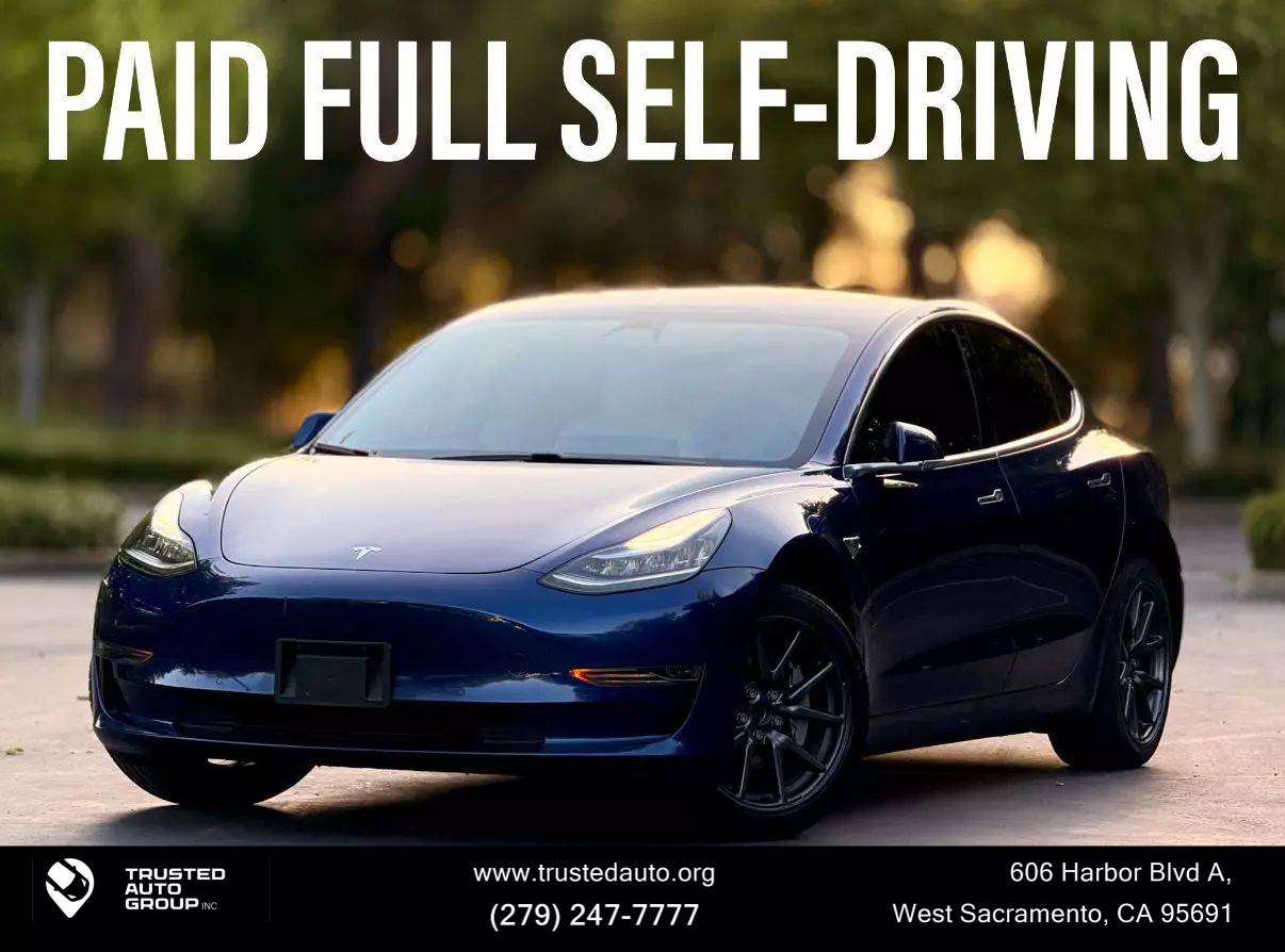 2019 Tesla Model 3 Standard Range Plus — Sedan — 77,297 mi — West Sacramento, CA