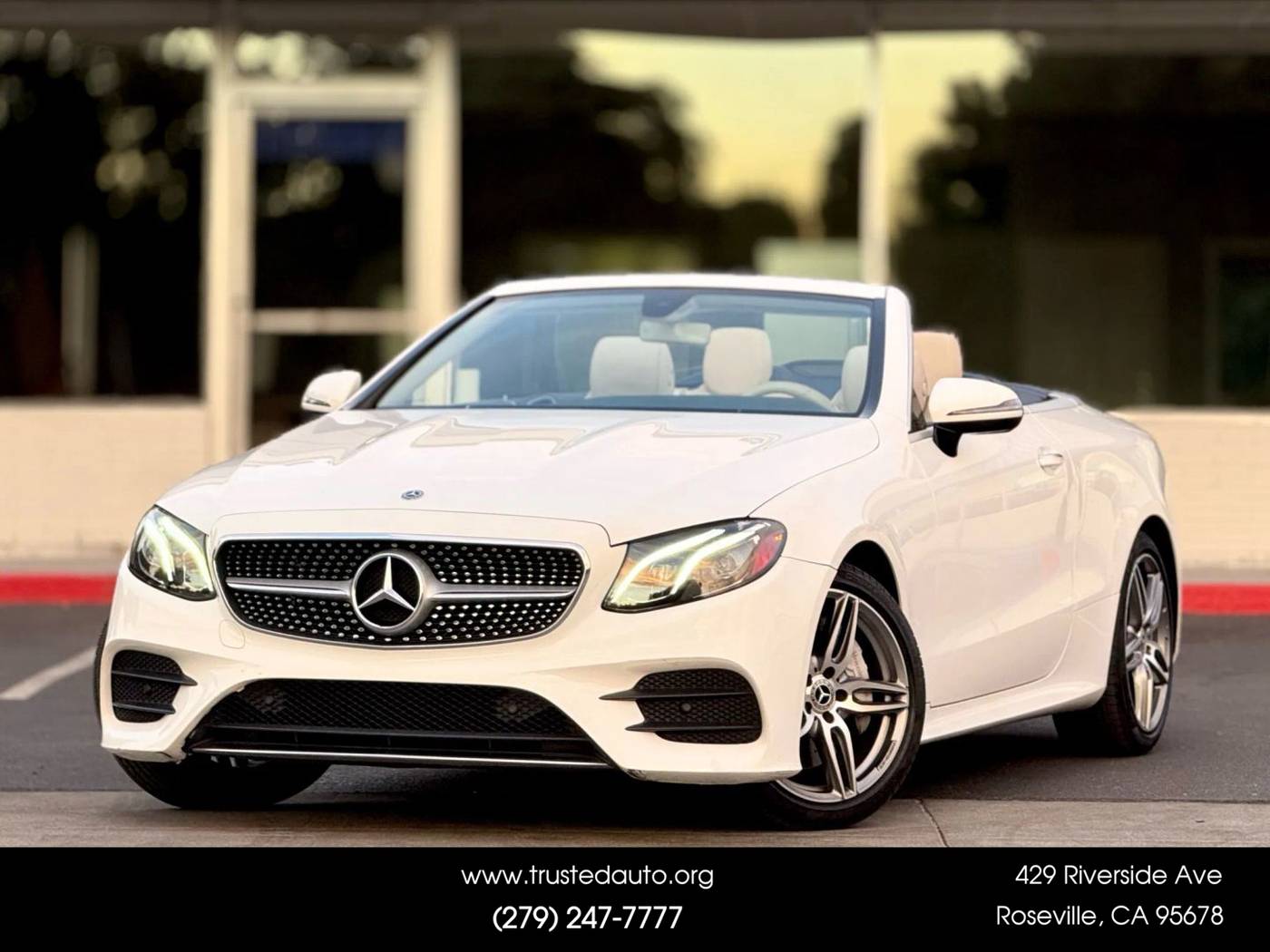 2019 Mercedes-Benz E-Class E 450 — Convertible — 67,634 mi — West Sacramento, CA
