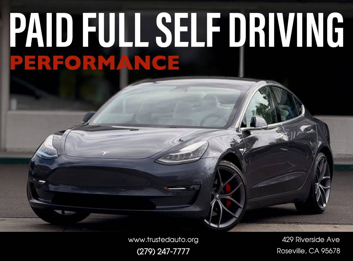 2018 Tesla Model 3 Long Range — Sedan — 53,014 mi — West Sacramento, CA