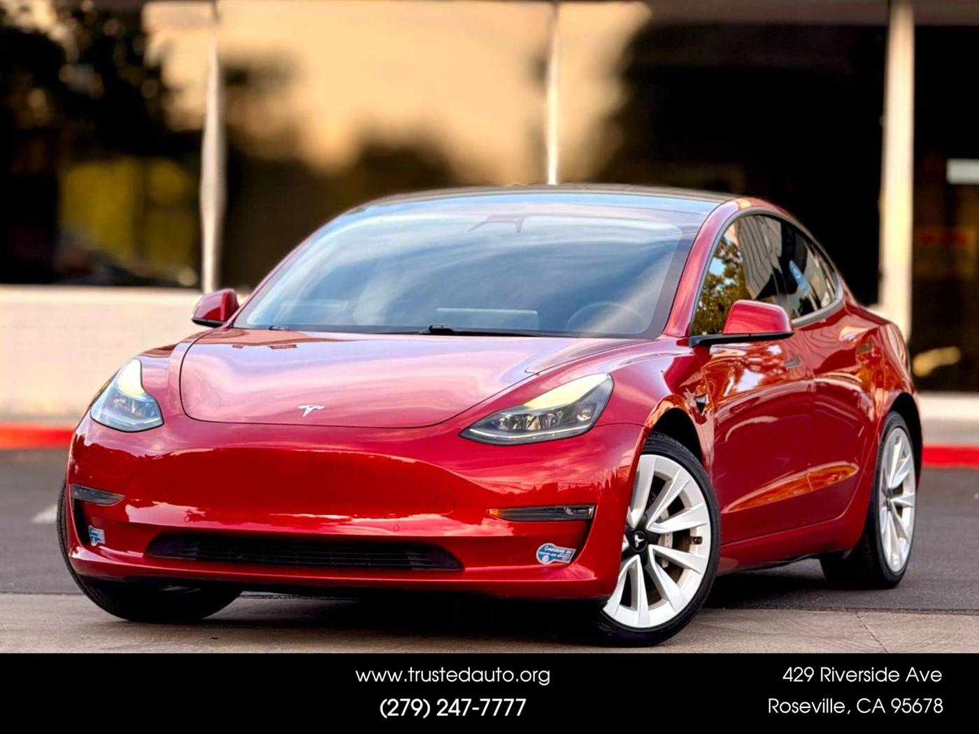 2021 Tesla Model 3 Standard Range Plus — Sedan — 74,763 mi — West Sacramento, CA