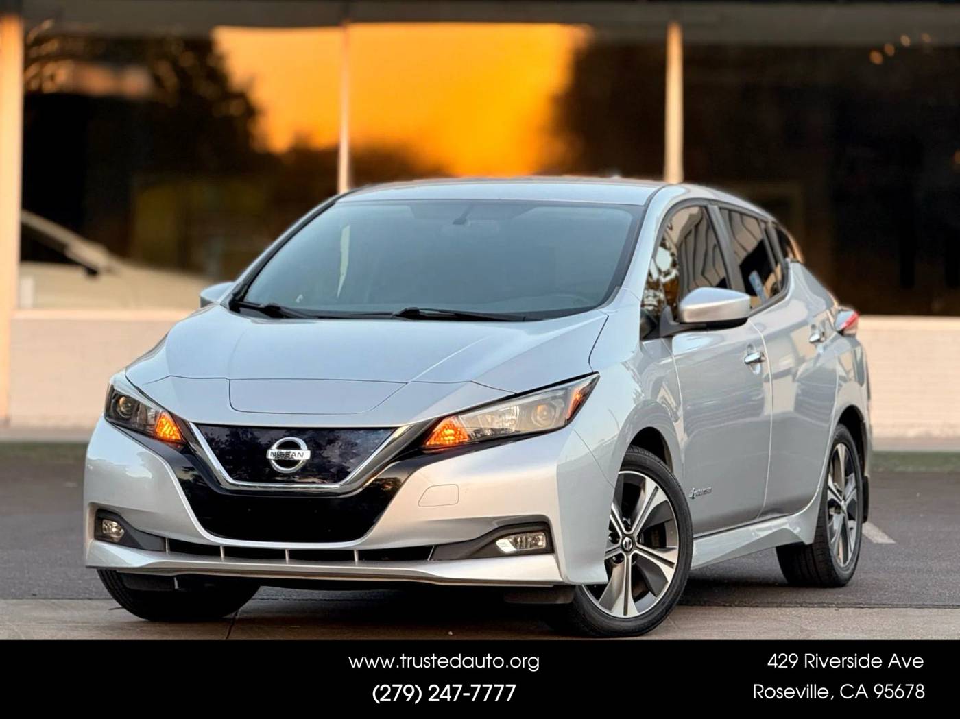 2018 Nissan LEAF SV — Hatchback — 46,377 mi — West Sacramento, CA