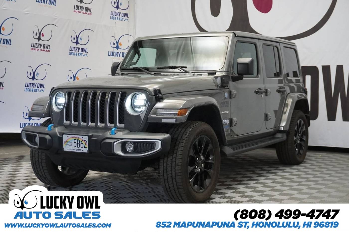 2022 Jeep Wrangler Sahara 4xe — SUV — 4,986 mi — Honolulu, HI