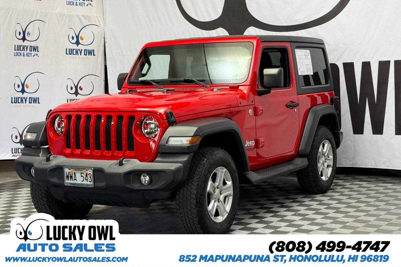 2018 Jeep Wrangler Sport S — SUV — 31,641 mi — Honolulu, HI