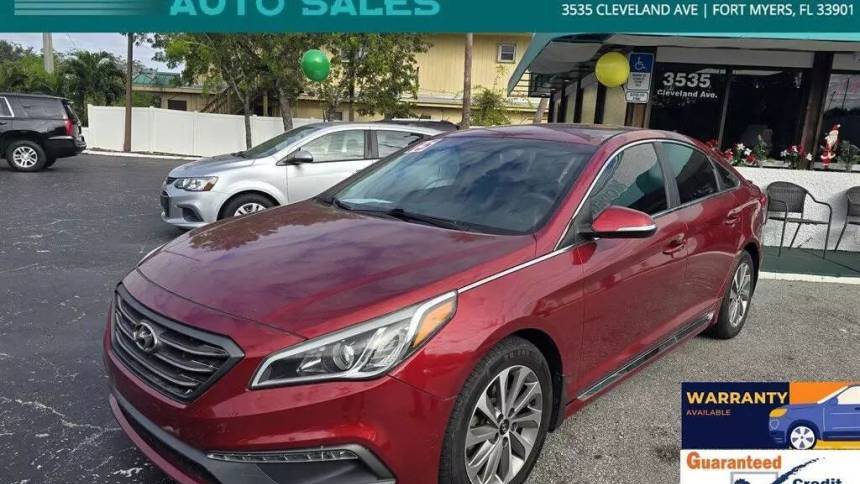 2015 Hyundai Sonata Sport — Sedan — 117,207 mi — Fort Myers, FL