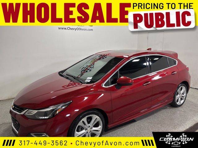 2018 Chevrolet Cruze Premier — Hatchback — 117,956 mi — Avon, IN