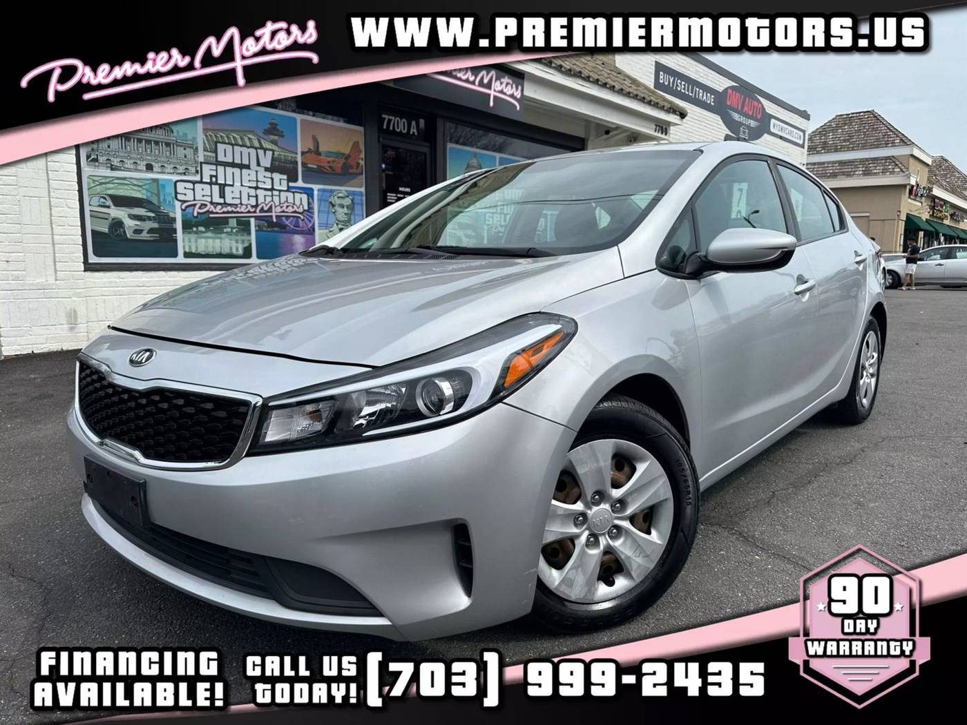 2017 Kia Forte LX — Sedan — 100,748 mi — Falls Church, VA