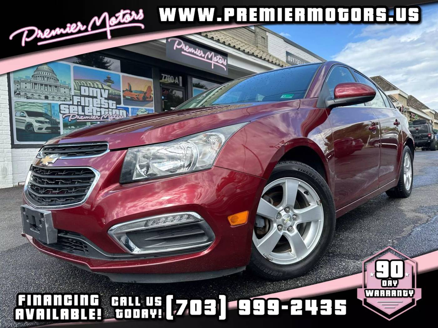 2016 Chevrolet Cruze Limited 1LT — Sedan — 86,367 mi — Falls Church, VA