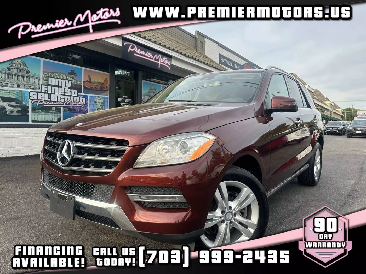2015 Mercedes-Benz M-Class ML 350 — SUV — 109,072 mi — Falls Church, VA