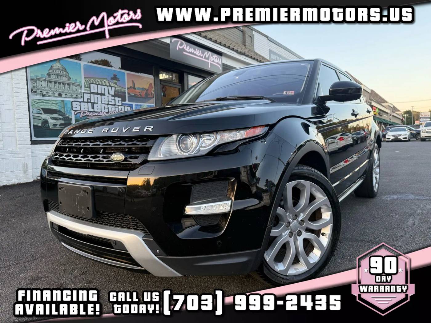 2015 Land Rover Range Rover Evoque Dynamic — SUV — 110,307 mi — Falls Church, VA