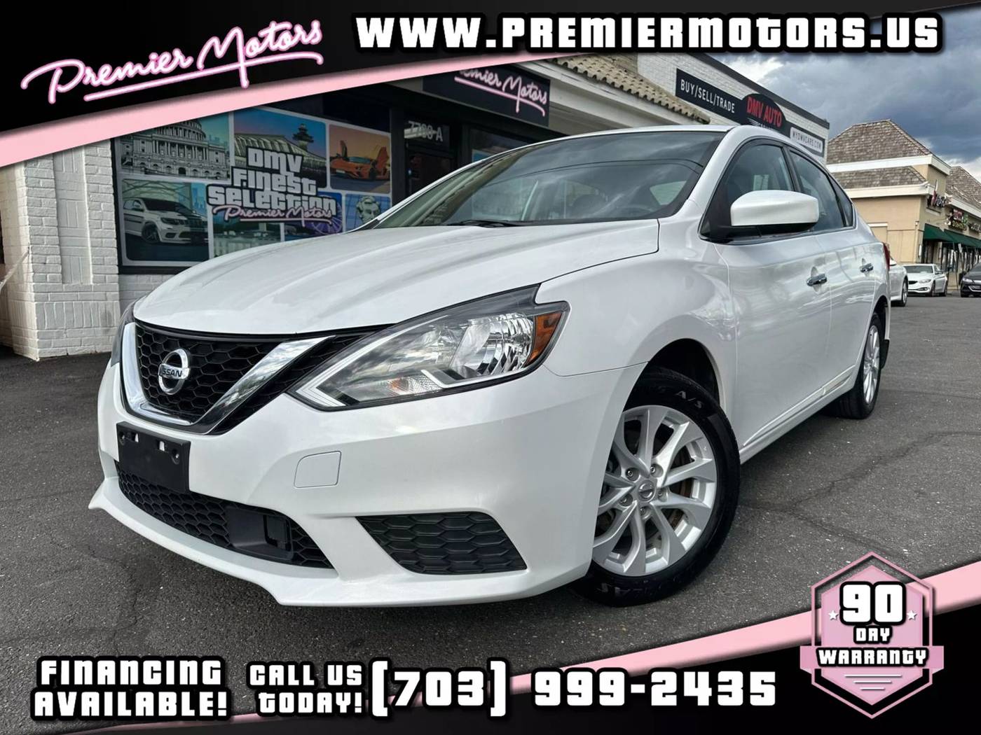 2018 Nissan Sentra SV — Sedan — 97,031 mi — Falls Church, VA
