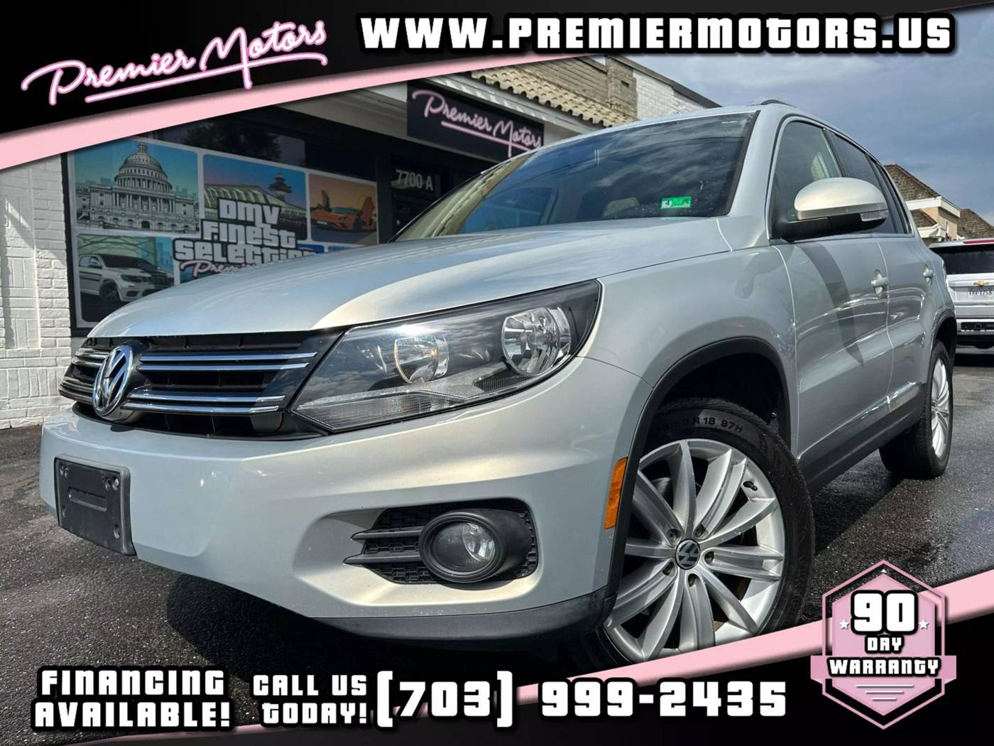 2014 Volkswagen Tiguan SEL — SUV — 90,239 mi — Falls Church, VA