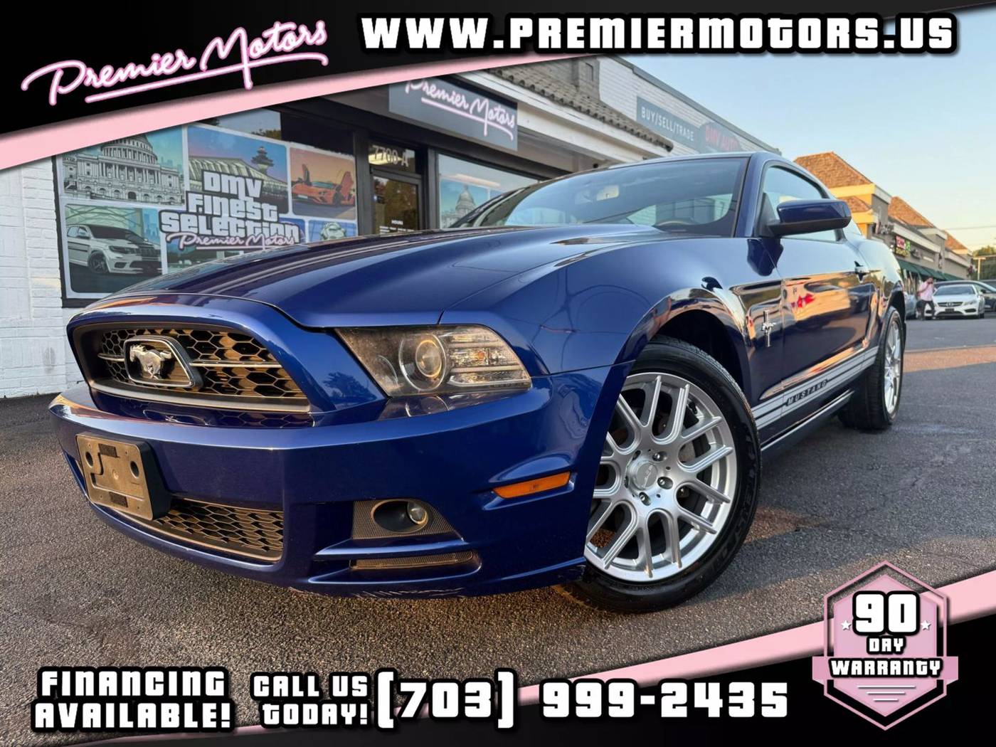 2013 Ford Mustang V6 Premium — Coupe — 98,130 mi — Falls Church, VA