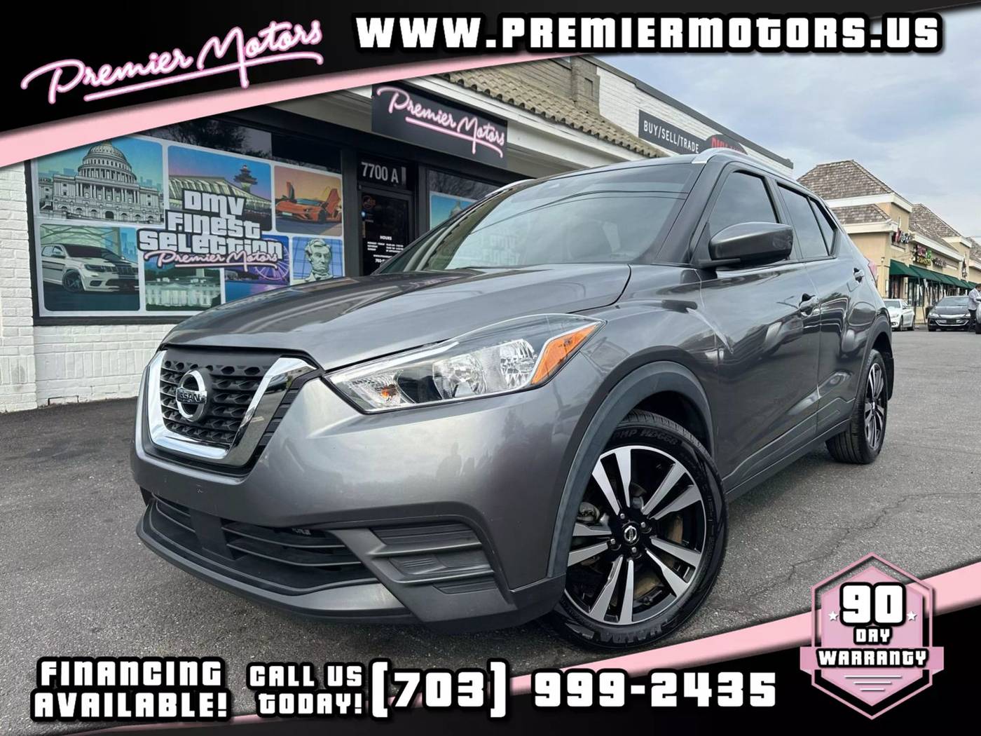 2020 Nissan Kicks SV — SUV — 90,367 mi — Falls Church, VA