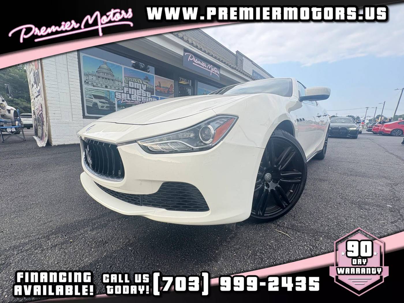 2016 Maserati Ghibli Standard — Sedan — 68,618 mi — Falls Church, VA