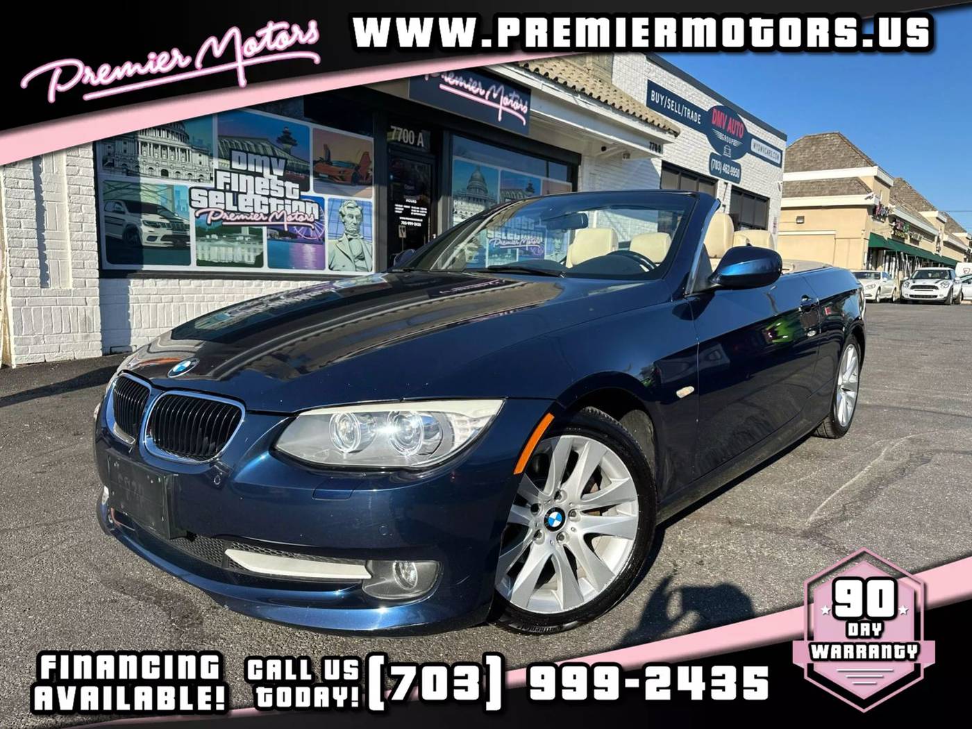 2013 BMW 3 Series 328i — Convertible — 89,615 mi — Falls Church, VA