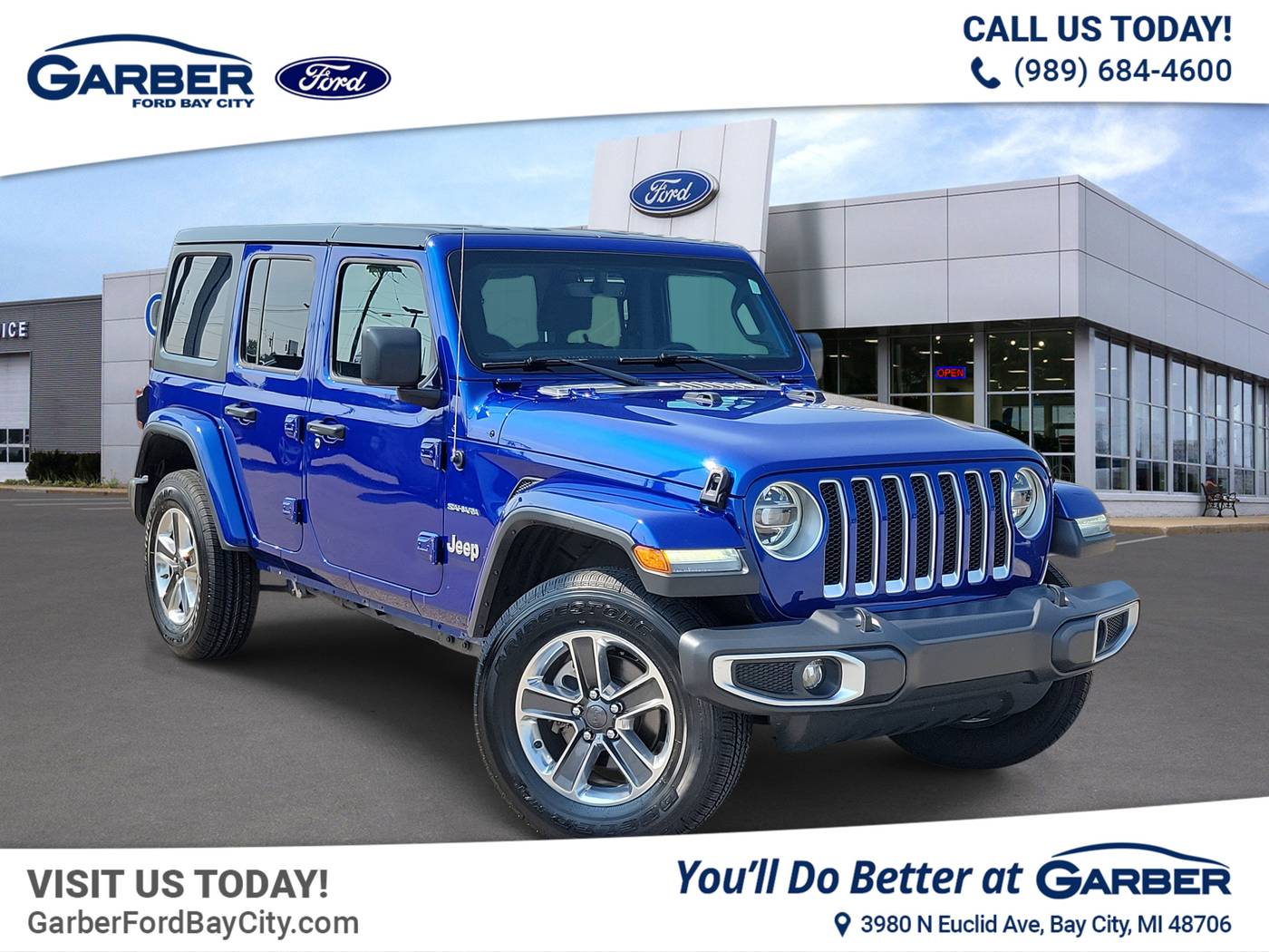 2018 Jeep Wrangler Sahara — SUV — 107,376 mi — Bay City, MI