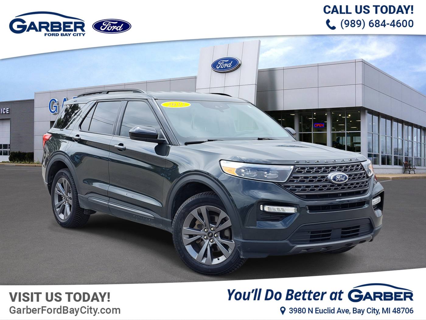 2022 Ford Explorer XLT — SUV — 51,393 mi — Bay City, MI