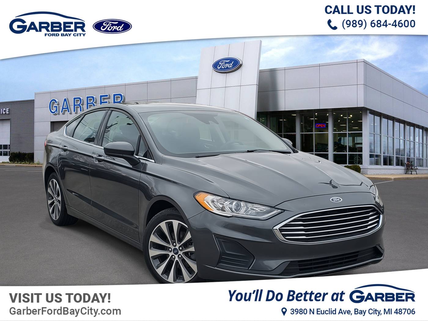 2020 Ford Fusion SE — Sedan — 27,854 mi — Bay City, MI
