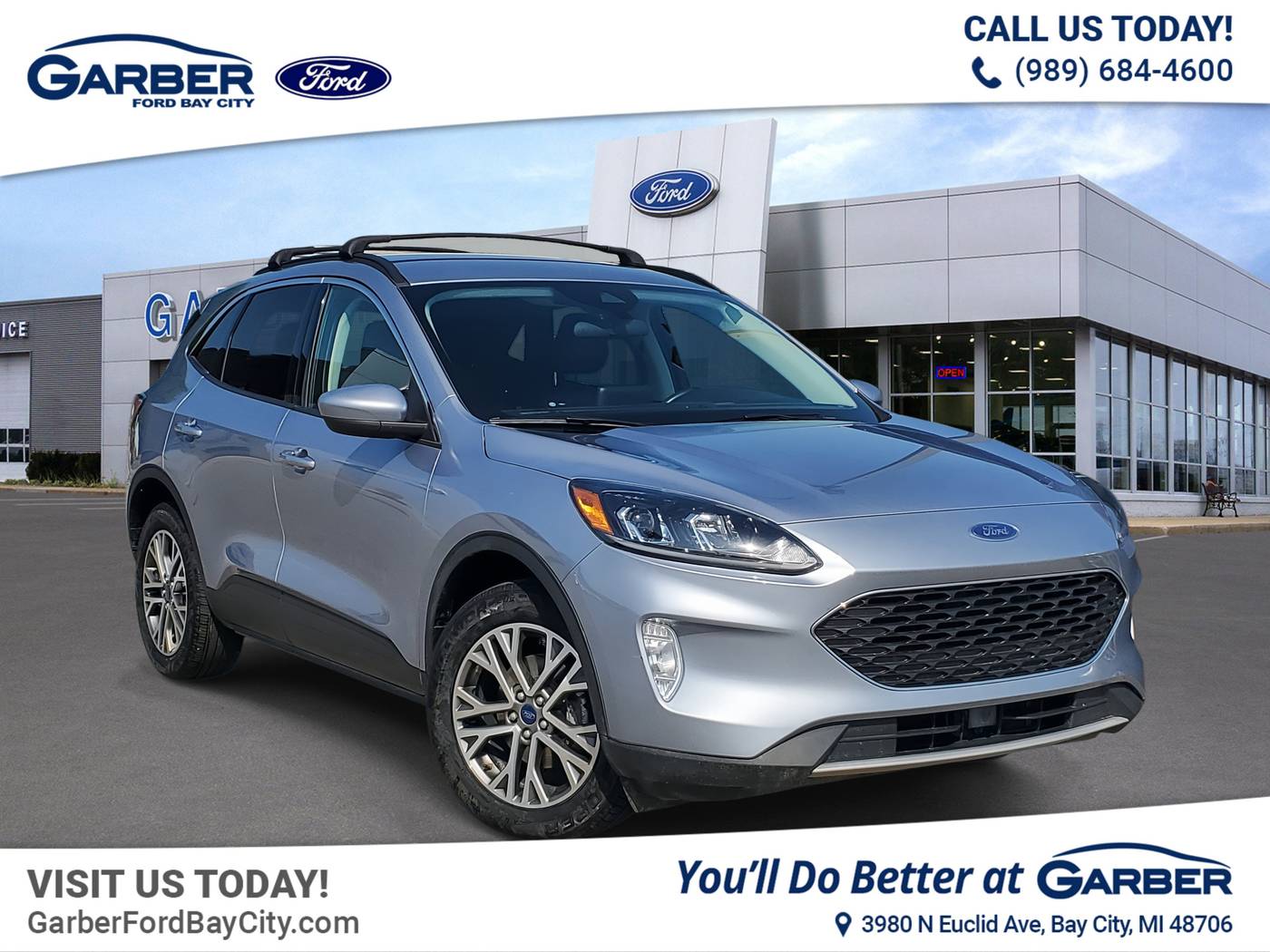 2022 Ford Escape SEL Hybrid — SUV — 67,472 mi — Bay City, MI