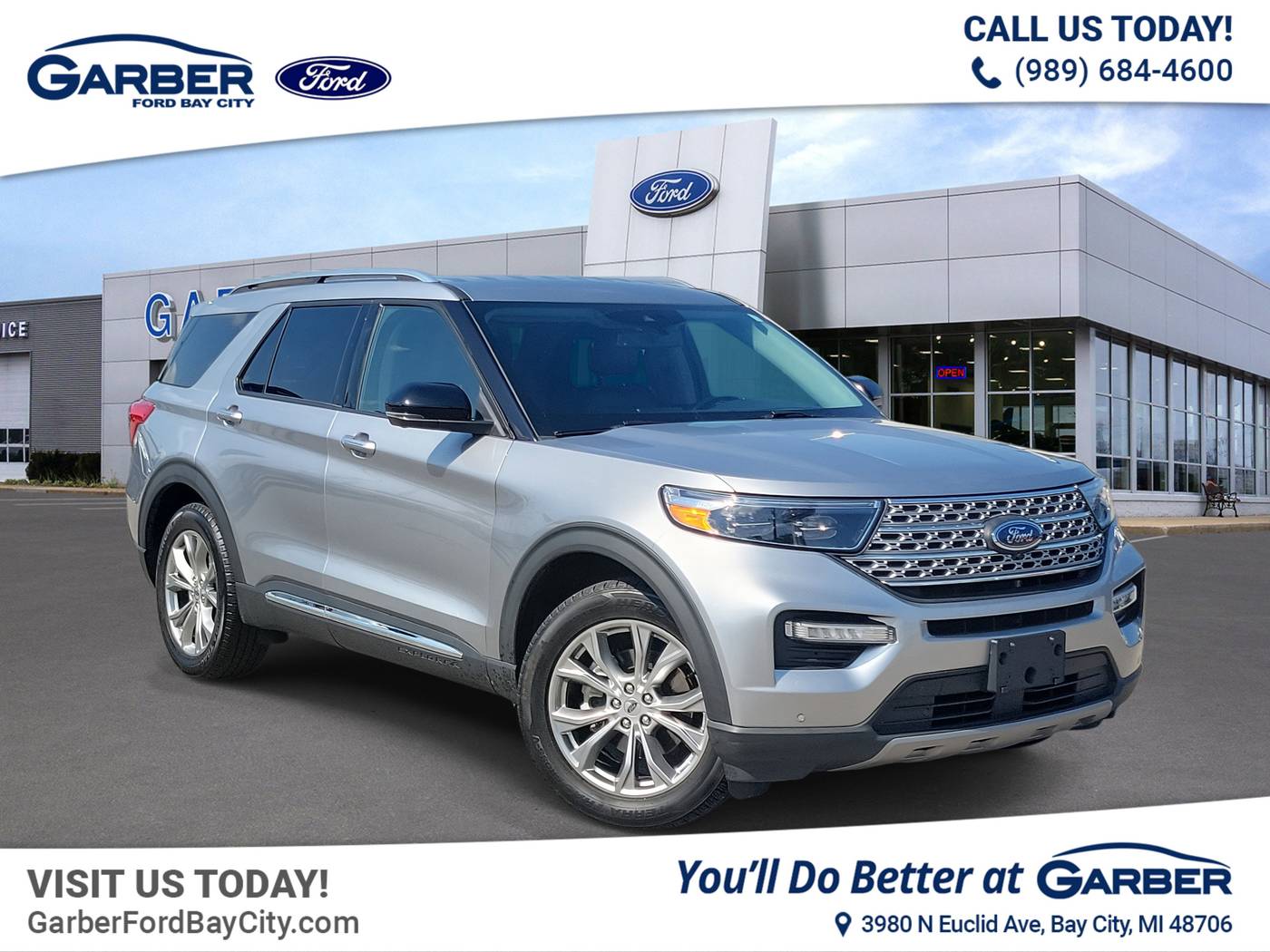 2021 Ford Explorer Limited — SUV — 49,814 mi — Bay City, MI