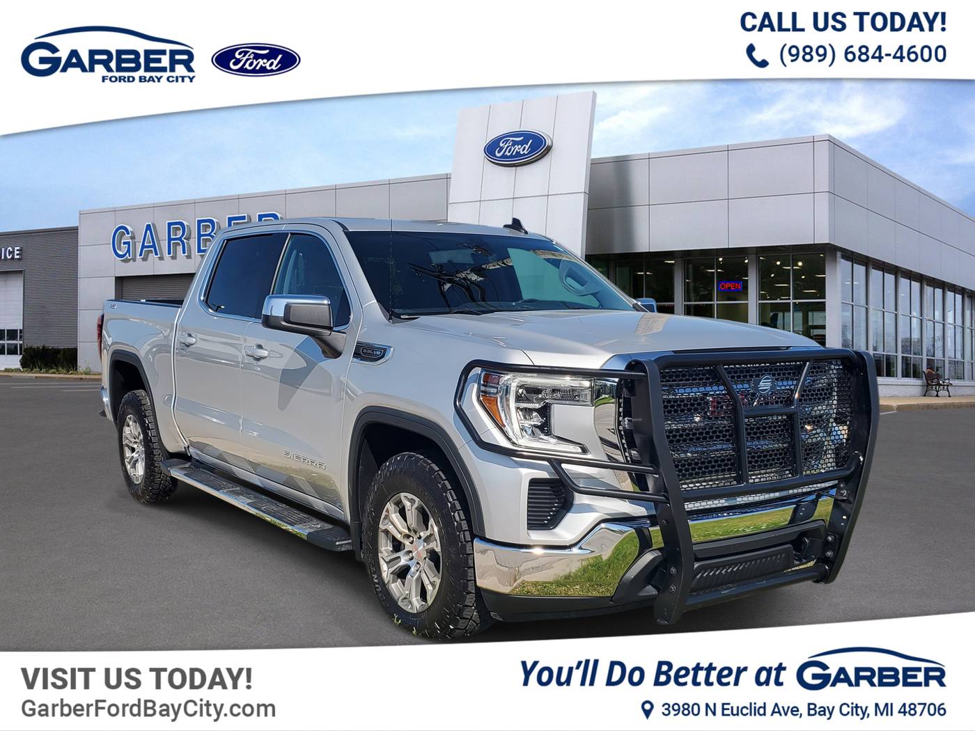 2021 GMC Sierra 1500 SLE — Pickup Truck — 74,435 mi — Bay City, MI