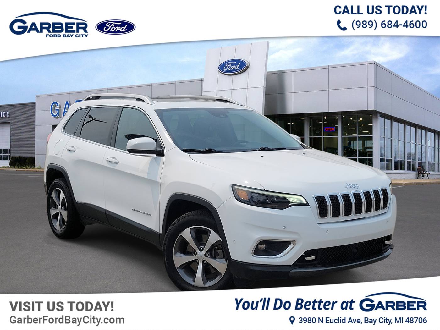 2021 Jeep Cherokee Limited — SUV — 43,465 mi — Bay City, MI
