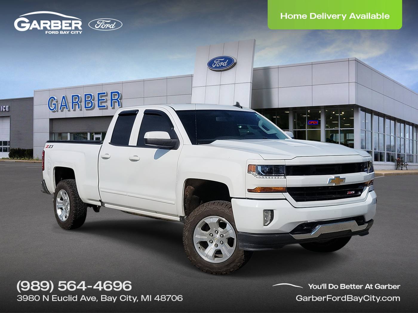 2018 Chevrolet Silverado 1500 LT — Pickup Truck — 123,568 mi — Bay City, MI