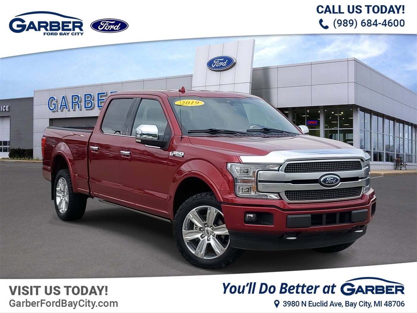 2019 Ford F-150 Platinum — Pickup Truck — 99,382 mi — Bay City, MI