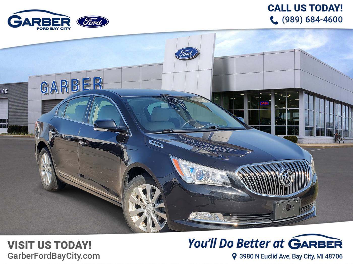 2015 Buick LaCrosse Leather — Sedan — 88,724 mi — Bay City, MI