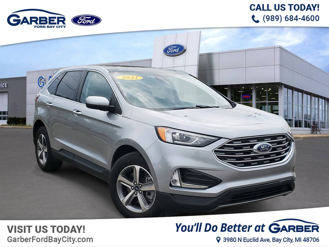 2021 Ford Edge SEL — SUV — 23,876 mi — Bay City, MI