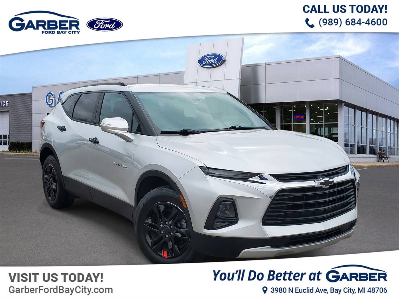 2019 Chevrolet Blazer 1LT — SUV — 51,381 mi — Bay City, MI