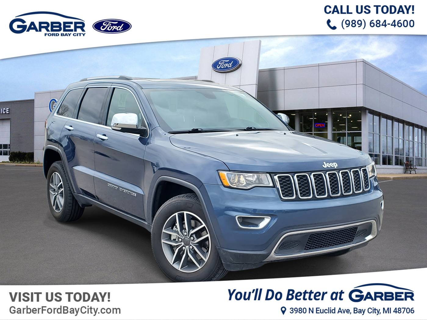2021 Jeep Grand Cherokee WK Limited — SUV — 47,927 mi — Bay City, MI