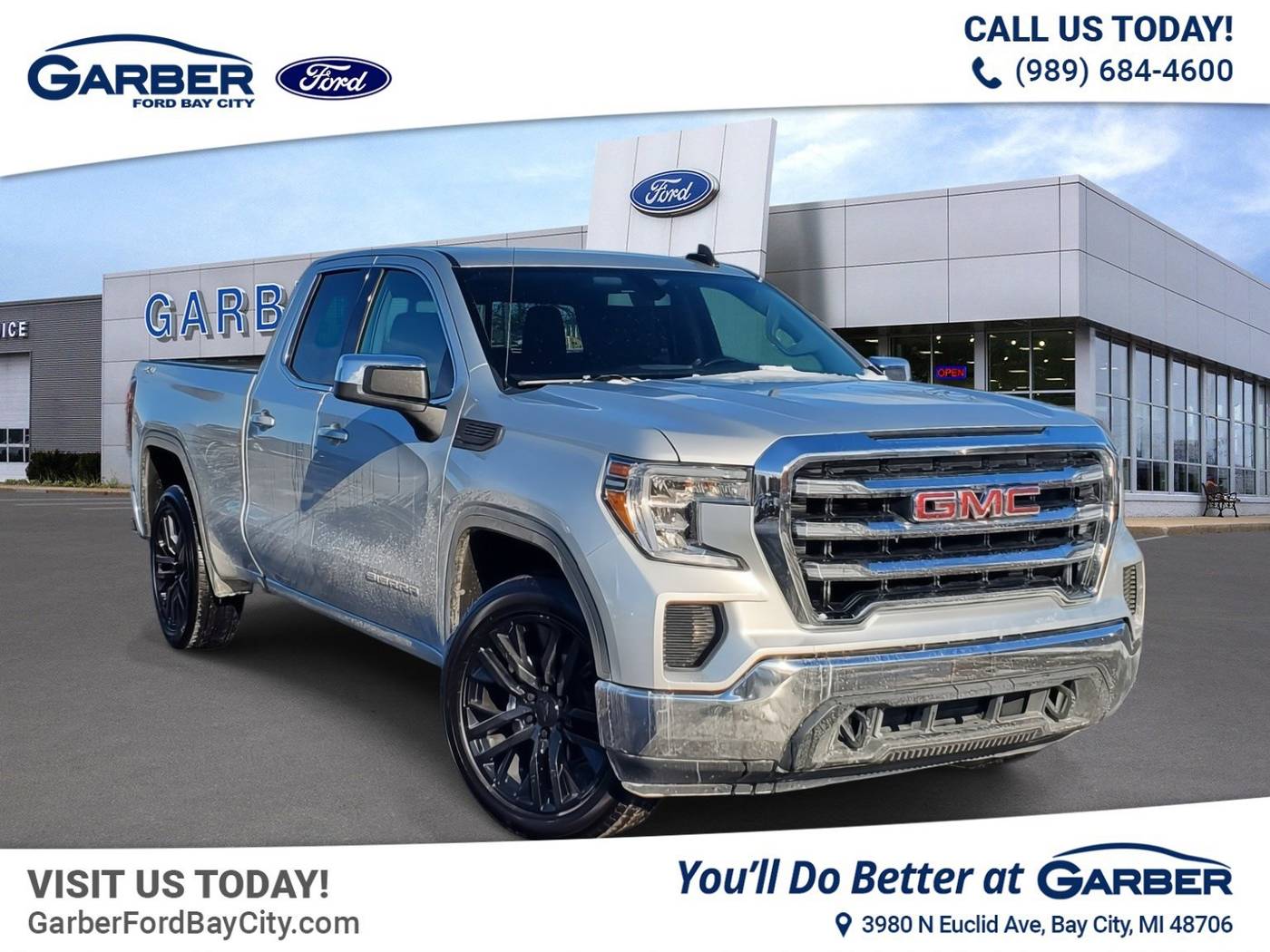 2019 GMC Sierra 1500 SLE — Pickup Truck — 49,483 mi — Bay City, MI