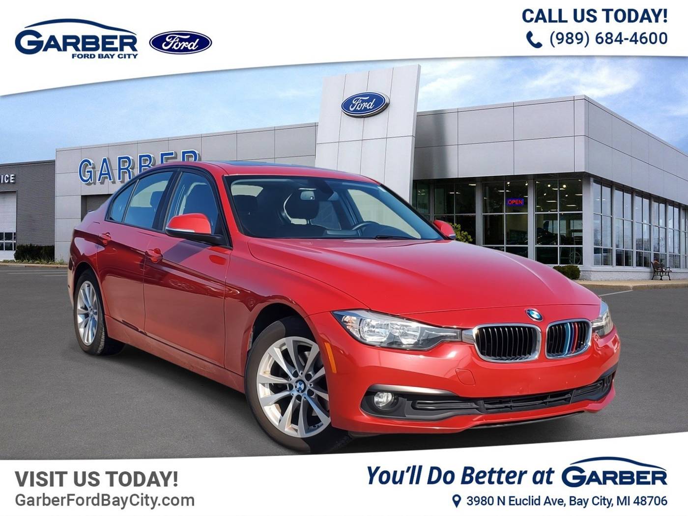 2016 BMW 3 Series 320i — Sedan — 97,647 mi — Bay City, MI